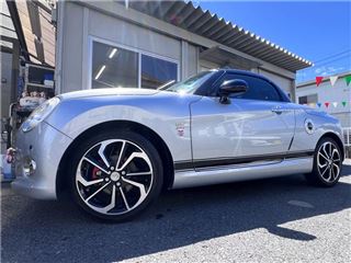 2021 DAIHATSU COPEN Cero S, genuine Recaro seats, Kenwood navigation system with TV, backup camera, HKS muffler photo 5