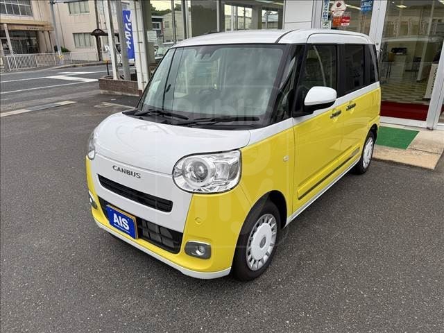 2024 DAIHATSU MOVE CANBUS Stripes G☆Navigation☆Backup Camera☆Power Sliding Doors on Both Sides☆LED Lights