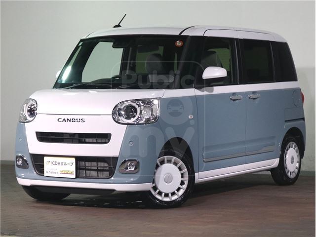 2025 DAIHATSU MOVE CANBUS Stripes G ◆ 1 Owner ◆ Genuine Door ◆ Backup Camera ◆ Dual Power Slides ◆ Super Heater