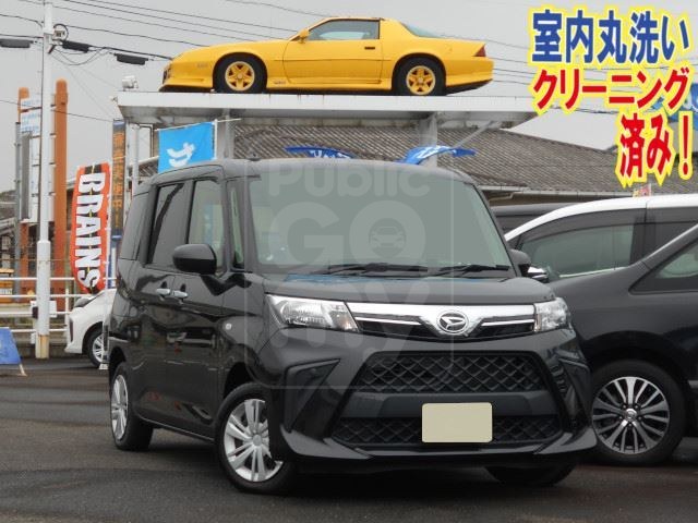 2022 DAIHATSU THOR X Navi, DVD playback, power sliding doors, smart assist, T-chain type, interior cleaned.