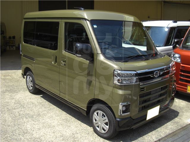 2026 DAIHATSU ATRAI RS genuine full-segment rear camera navigation system with front and rear dashcams.