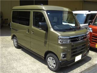 2026 DAIHATSU ATRAI RS genuine full-segment rear camera navigation system with front and rear dashcams.