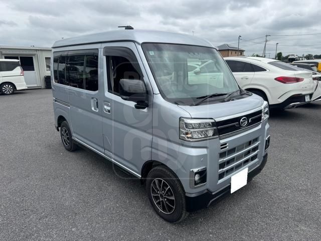 2025 DAIHATSU ATRAI RS 4WD with navigation, TV, and backup camera.