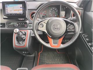 2021 HONDA N-ONE RS 6-speed MT Gathers Navi Full-seg photo 3