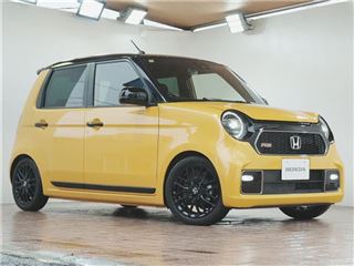2023 HONDA N-ONE RS1, custom Blitz coilovers, 6-speed manual transmission, Blitz throttle controller, aftermarket audio system.