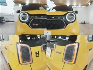 2023 HONDA N-ONE RS1, custom Blitz coilovers, 6-speed manual transmission, Blitz throttle controller, aftermarket audio system. photo 4