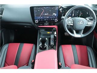 2022 LEXUS NX 350h F Sport ★ AIS Inspection Included ★ Red Leather ★ TRD ★ Mark Levi's ★ Panorama R photo 3