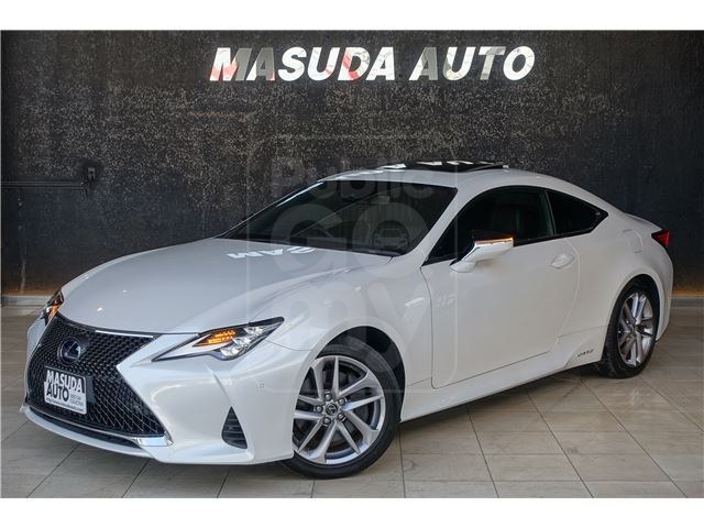 2021 LEXUS RC RC300h Version LSR Black Leather 18-inch Alloy Wheels