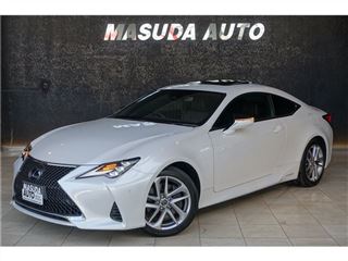 2021 LEXUS RC RC300h Version LSR Black Leather 18-inch Alloy Wheels