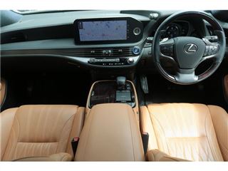 2021 LEXUS LS 500h Version L ★ AIS Inspection Included ★ Brown Leather ★ McLevia ★ Moon R ★ Navigation TV photo 3