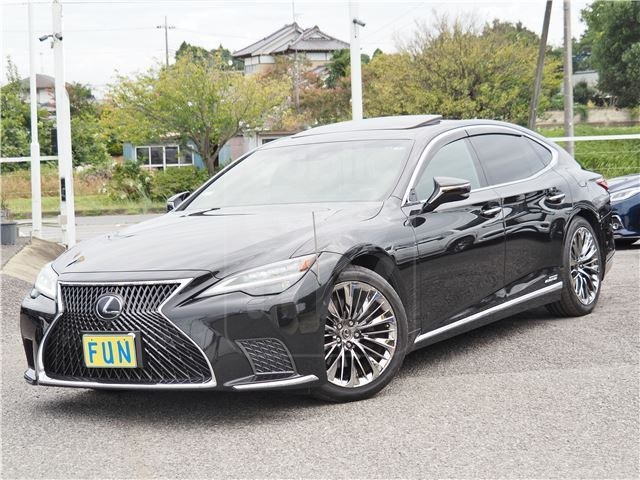 2021 LEXUS LS LS500h Version L 4WD ★ Sunroof ★ 20-inch alloy wheels ★ Black leather interior