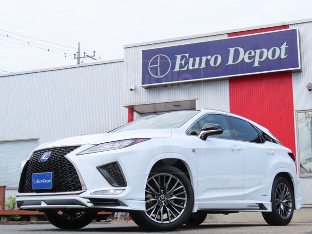 2021 LEXUS RX 450h F Sport 4WD Final Edition Red Leather PSR Mark Levinson Panoramic V-Zone Charging TRD Aero