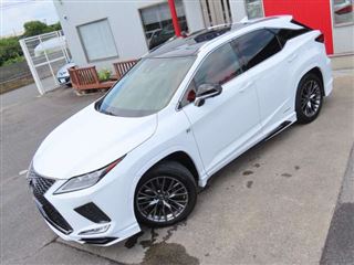 2021 LEXUS RX 450h F Sport 4WD Final Edition Red Leather PSR Mark Levinson Panoramic V-Zone Charging TRD Aero photo 3