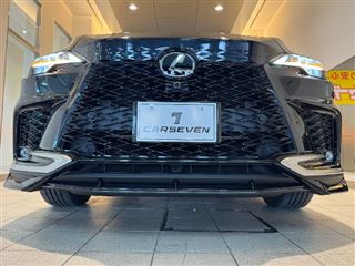 2024 LEXUS RX F Sport TRD full aero kit, TRD muffler, red leather interior, orange brakes. photo 5
