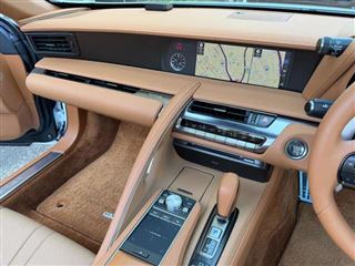 2021 LEXUS LC LC500 Convertible, TRD Front Spoiler &amp; Mirrors, Mark Levi's Head-Up Display (HUD) photo 3
