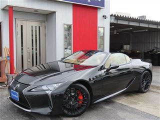 2022 LEXUS LC 500 Brown Leather Bench &amp; Heater S Black Soft Top TRD Forged 21 Alloy photo 3