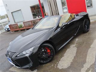 2022 LEXUS LC 500 Brown Leather Bench &amp; Heater S Black Soft Top TRD Forged 21 Alloy photo 4