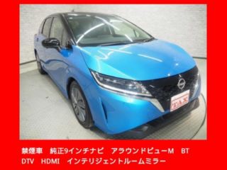 2023 NISSAN NOTE X Non-smoking car, genuine 9-inch navigation system, around