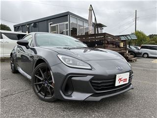 2021 SUBARU BRZ STI Sport F6 manual transmission car with Brembo gold calipers.