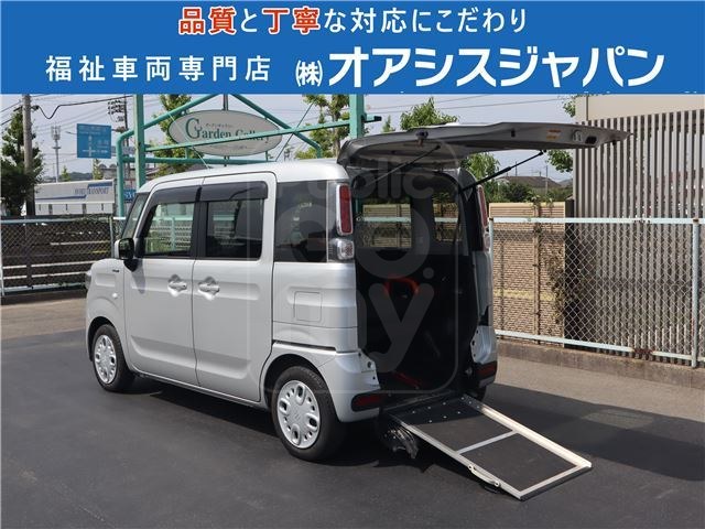 2022 SUZUKI SPACIA Welfare vehicle with refurbished interior and exterior, wheelchair ramp vehicle, hybrid G