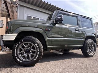 2023 SUZUKI JIMNY XC, 5-speed manual transmission, Damd The Roots specification, genuine alloy wheels, Open Country RT photo 5