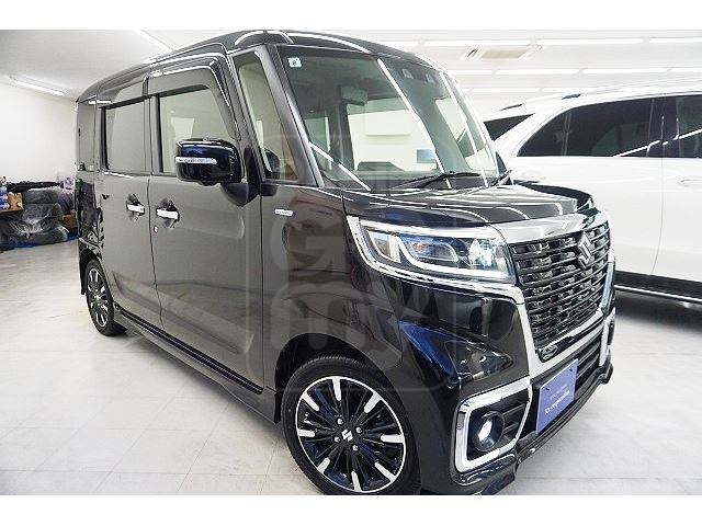 2021 SUZUKI SPACIA CUSTOM ●Appraised by the Japan Automobile Association●Genuine 8-inch navigation system with TV & 360-degree camera●Dual power sliding doors●HUD