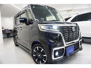 2021 SUZUKI SPACIA CUSTOM ●Appraised by the Japan Automobile Association●Genuine 8-inch navigation system with TV &amp; 360-degree camera●Dual power sliding doors●HUD photo 4