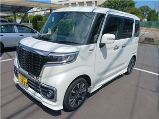 2021 SUZUKI SPACIA CUSTOM Hybrid XS ★ 8-inch navigation system ★ LED lights ★ Backup camera