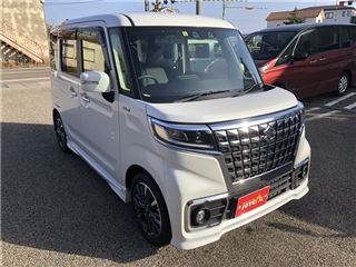 2023 SUZUKI SPACIA CUSTOM Hybrid XS ☆ Aftermarket navigation, TV, and camera