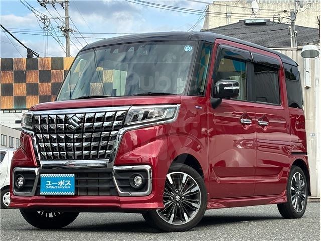 2023 SUZUKI SPACIA CUSTOM Hybrid XS ★ Non-smoking ★ Genuine 9-inch DA wheels ★ All-around view ★ Dual power sliding doors ★