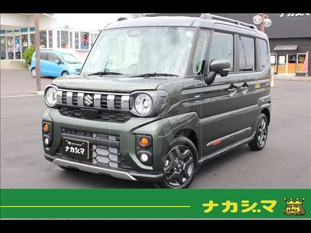 2024 SUZUKI SPACIA GEAR HYBRID XZ Turbo with all-around monitor navigation and Suzuki Connect.