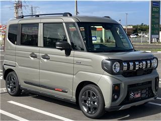 2026 SUZUKI SPACIA GEAR Hybrid XZ Turbo with 9-inch navigation system and all-around monitor