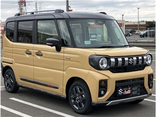 2026 SUZUKI SPACIA GEAR Hybrid XZ with 9-inch navigation system and all-around monitor.