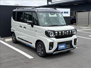 2026 SUZUKI SPACIA GEAR HYBRID XZ Gunmetal 2-tone roof specification vehicle photo 3