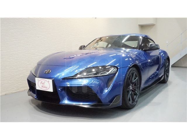 2023 TOYOTA SUPRA RZ 6-speed manual transmission, tan leather interior, one owner.