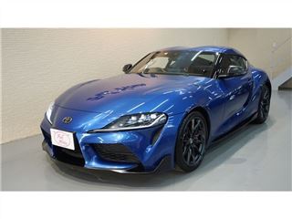 2023 TOYOTA SUPRA RZ 6-speed manual transmission, tan leather interior, one owner. photo 4