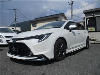 2021 TOYOTA COROLLA TOURING WXB 4WD Modellista Aero Genuine Navigation System photo 3