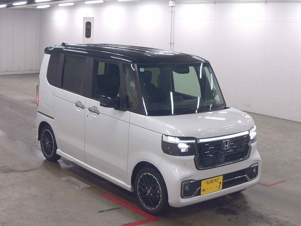 2025 HONDA N-BOX CUSTOM TURBO COORDINATE STYLE TWO TONE